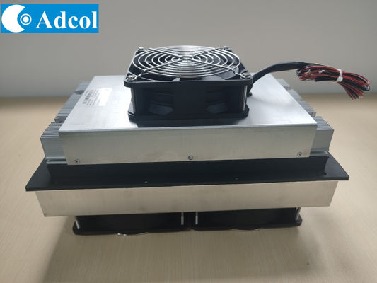 실내 및 실외 키오스크, 디스플레이 및 소비자용 식품 냉장고용 250W 공랭식 펠티어 열전 냉각기 어셈블리