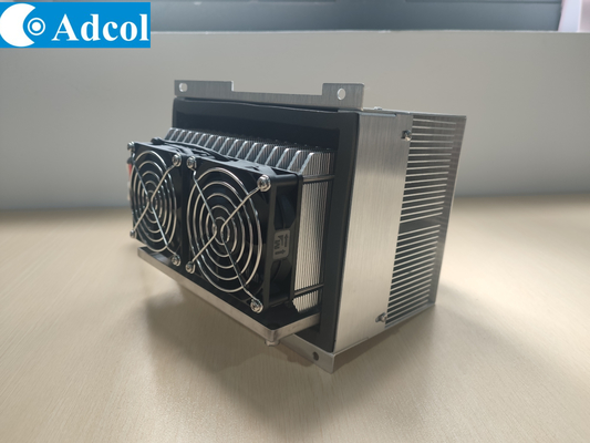 110W 공기-공기 열전기 집합기 전자 캐비닛, 냉장고 및 환경 챔버용으로 설계되었습니다.